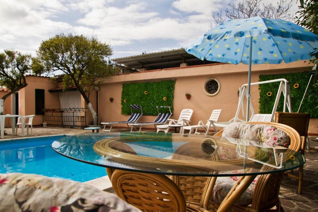 Villa Franca Помпеи Экстерьер фото